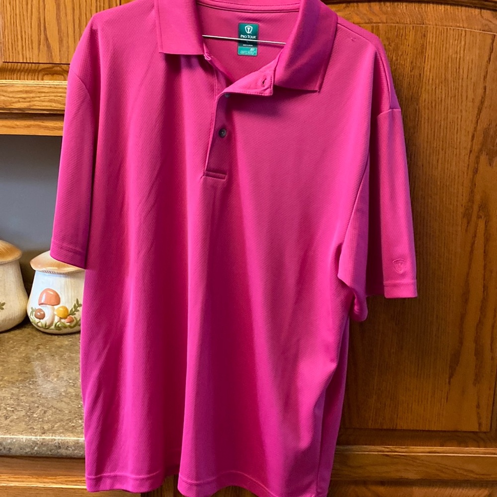 Pro Tour Pink Polo